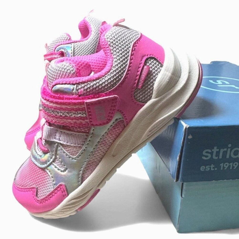 Stride Rite Toddler Girls M2P Player Supportive Sneakers Shoes Size 8 WIDE APMA - Picture 7 of 11